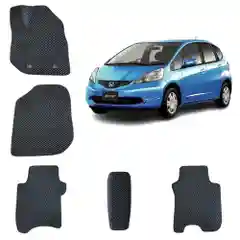 3-D Автомобильные EVA коврики для HONDA FIT 2 / ХОНДА ФИТ 2 поколение