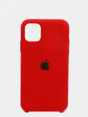 Красный чехол накладка Apple Silicone Case для iPhone 11
