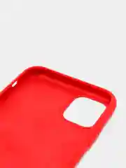 Красный чехол накладка Apple Silicone Case для iPhone 11