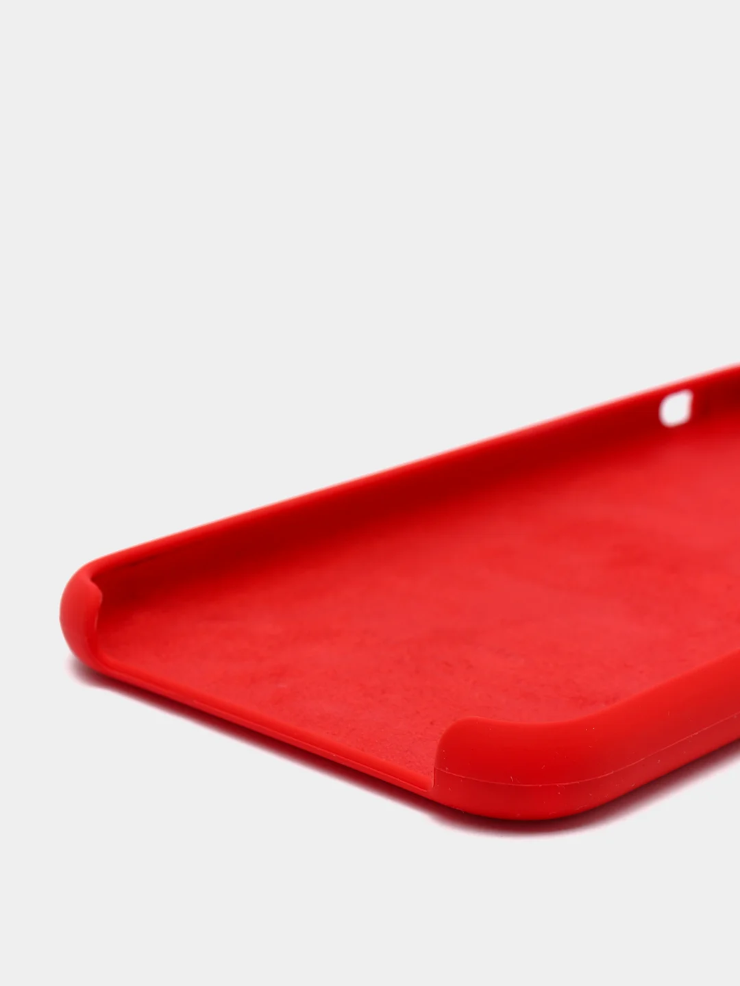 Красный чехол накладка Apple Silicone Case для iPhone 11