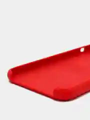 Красный чехол накладка Apple Silicone Case для iPhone 11