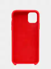 Красный чехол накладка Apple Silicone Case для iPhone 11