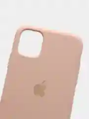 Бежевый меланж чехол накладка Apple Silicone Case для iPhone 11
