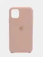 Бежевый меланж чехол накладка Apple Silicone Case для iPhone 11