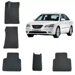 3-D Автомобильные EVA, ЭВА, ЕВА коврики для HYUNDAI SONATA 5 поколение / ХЕНДАЙ СОНАТА 5