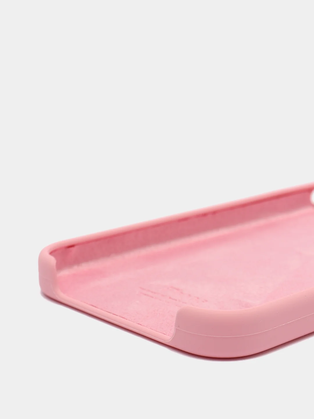 Розовый чехол силиконовый Apple Silicone Case для iPhone 12 / iPhone 12 Pro