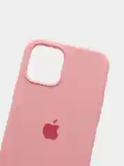 Розовый чехол силиконовый Apple Silicone Case для iPhone 12 / iPhone 12 Pro