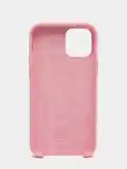 Розовый чехол силиконовый Apple Silicone Case для iPhone 12 / iPhone 12 Pro