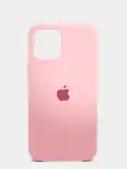 Розовый чехол силиконовый Apple Silicone Case для iPhone 12 / iPhone 12 Pro