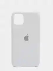 Белый чехол накладка Apple Silicone Case для iPhone 11