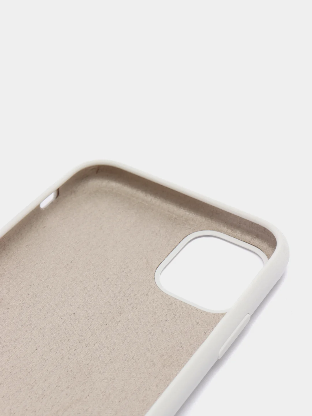 Белый чехол накладка Apple Silicone Case для iPhone 11