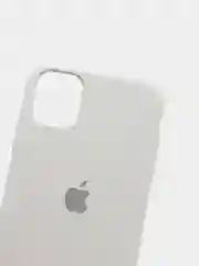 Белый чехол накладка Apple Silicone Case для iPhone 11