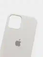 Белый чехол силиконовый Apple Silicone Case для iPhone 12 / iPhone 12 Pro