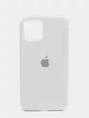Белый чехол силиконовый Apple Silicone Case для iPhone 12 / iPhone 12 Pro