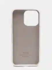 Белый чехол силиконовый Silicone Case для iPhone 13 Pro