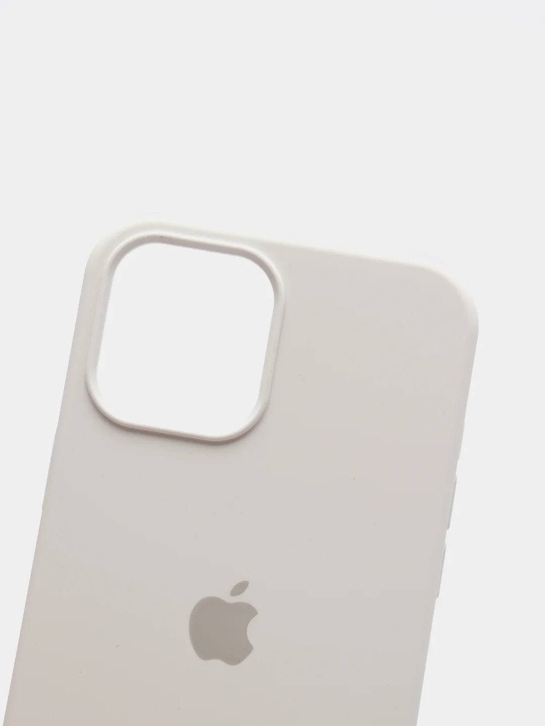 Белый чехол силиконовый Apple Silicone Case для iPhone 12 Pro Max