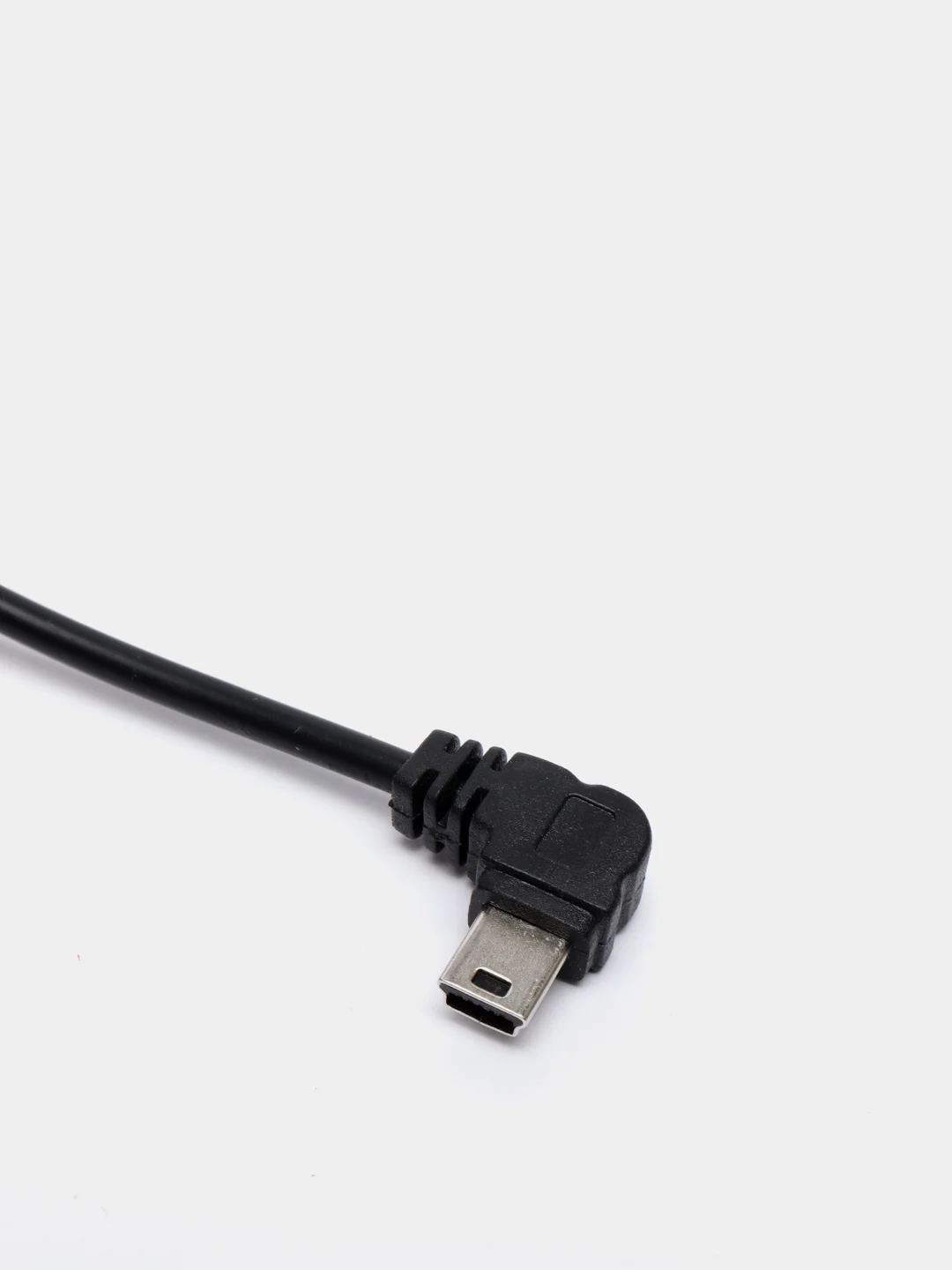 Черный адаптер автомобильный miniUSB