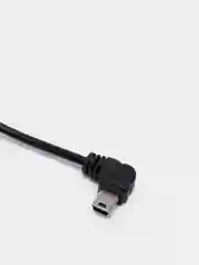 Черный адаптер автомобильный miniUSB