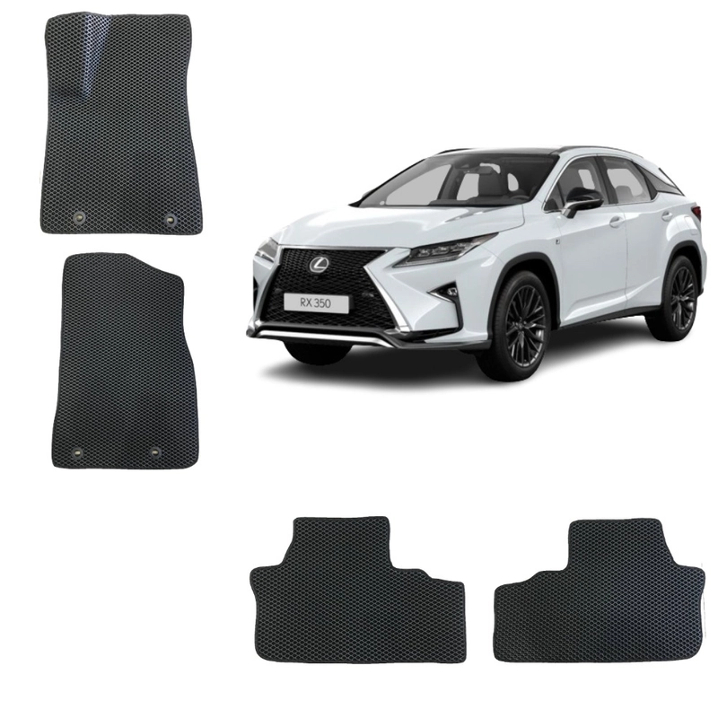 Коврики автомобильные EVA для LEXUS RX 4 / ЛЕКСУС Р ИКС 4 поколения