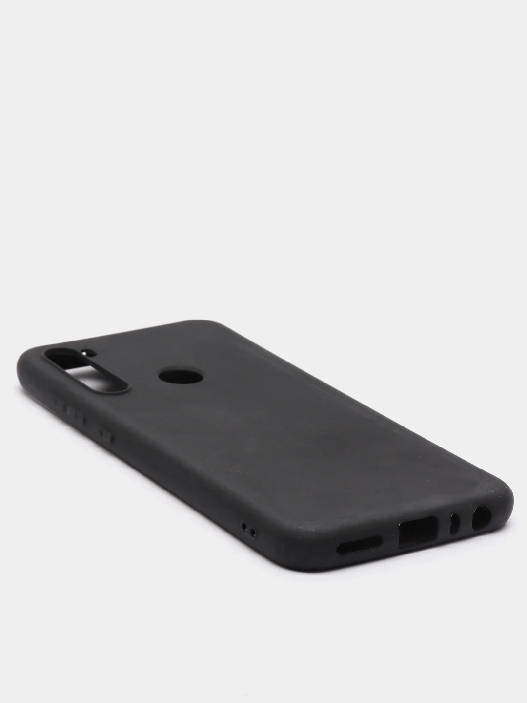Черный силиконовый чехол Xiaomi Redmi Note 8T (Сяоми Редми Нот 8Т / Ноут), прозрачный
