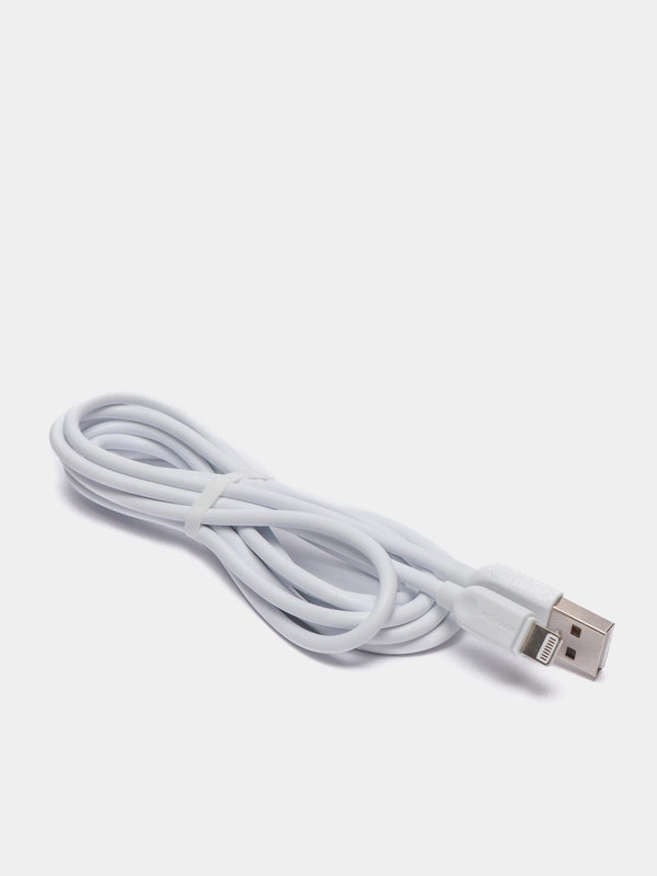 Кабель зарядный Borofone BX14 Lightning для Apple  2,4А 1/2/3 метра