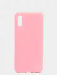 Розовый чехол  Xiaomi Redmi 9A силиконовый матовый