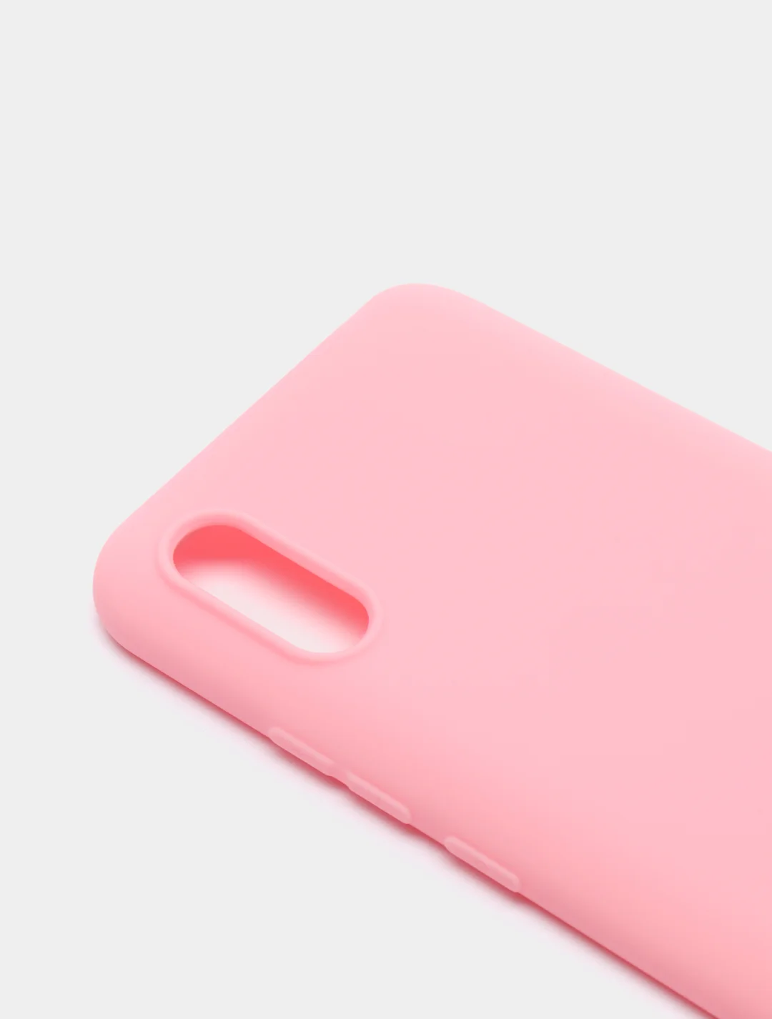 Розовый чехол Xiaomi Redmi 9A силиконовый матовый