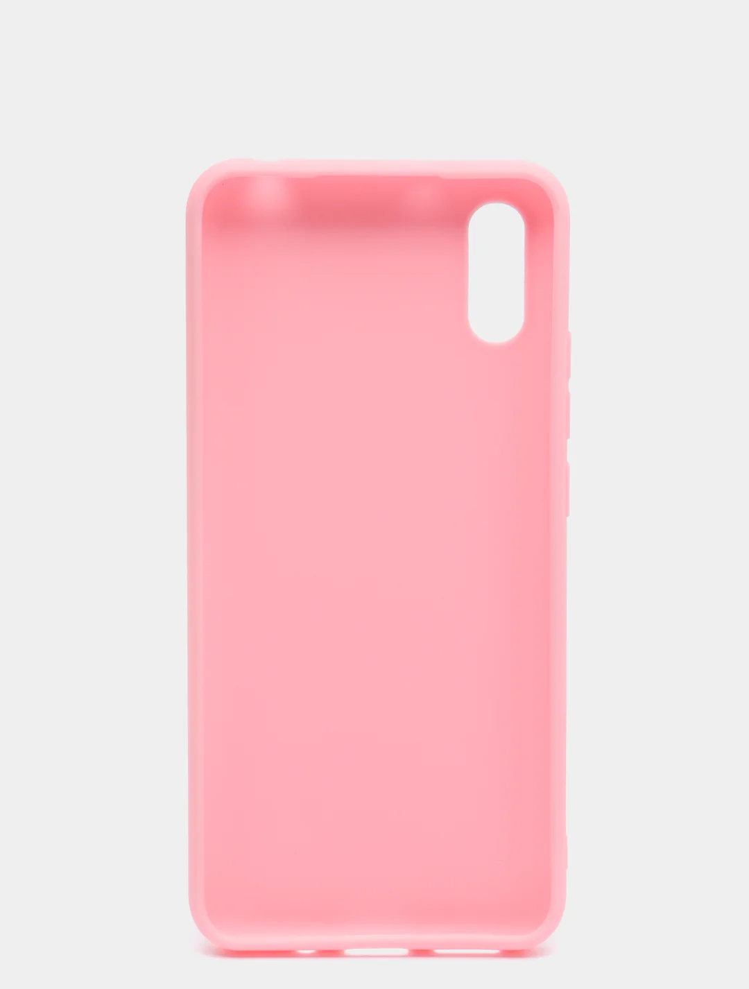 Розовый чехол Xiaomi Redmi 9A силиконовый матовый