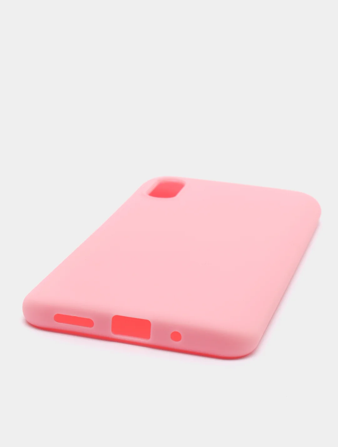 Розовый чехол Xiaomi Redmi 9A силиконовый матовый