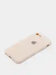 Белый чехол на iPhone 13, 12, 11, XR, 7, 8, SE, 8+, 7+, 6s, 6, Pro, Max, силиконовый