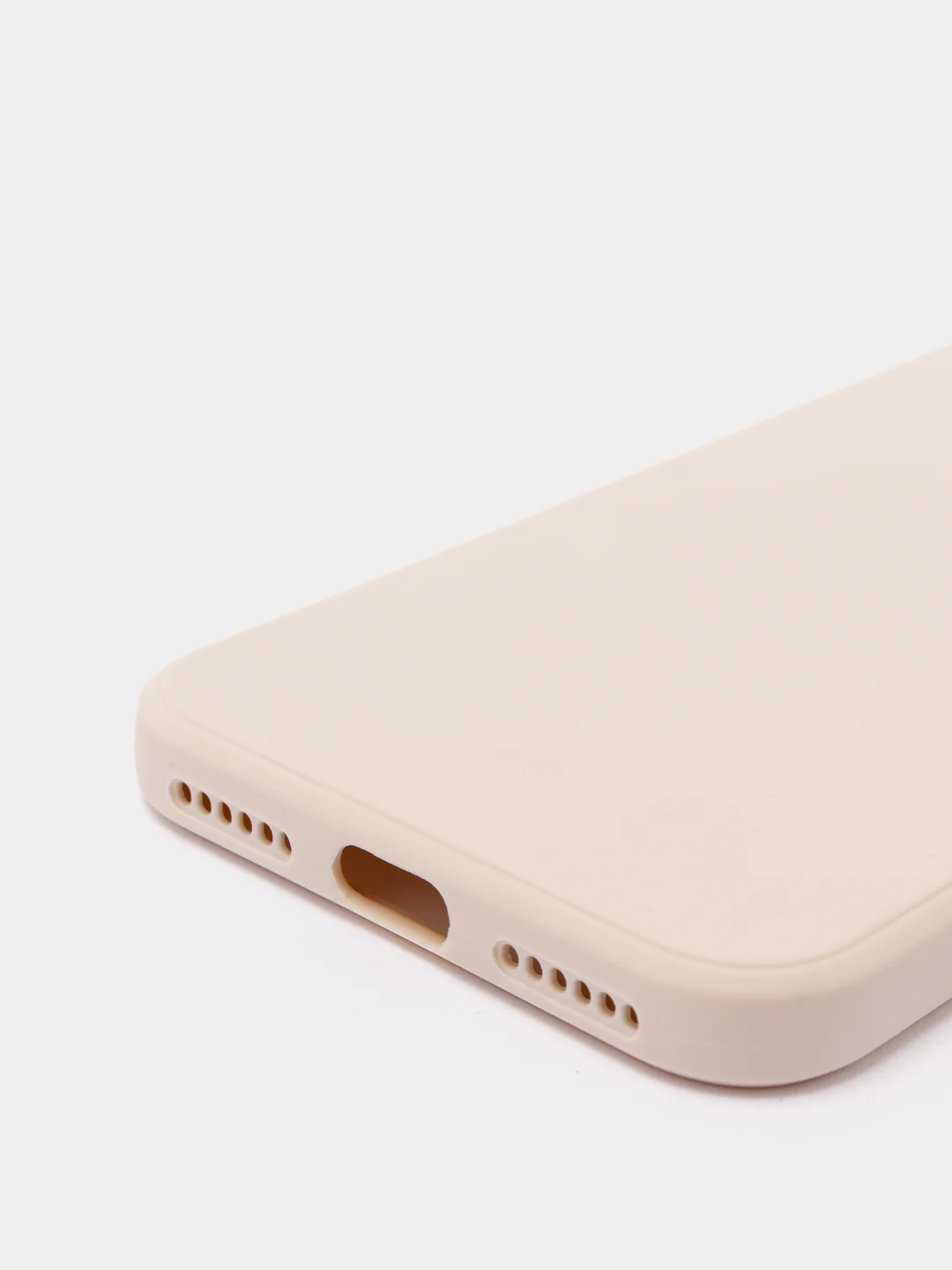 Белый чехол на iPhone 13, 12, 11, XR, 7, 8, SE, 8+, 7+, 6s, 6, Pro, Max, силиконовый