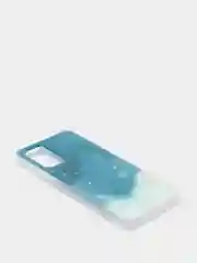 Тёмно-бирюзовый чехол для Samsung A52, A32, A51, акваблеск