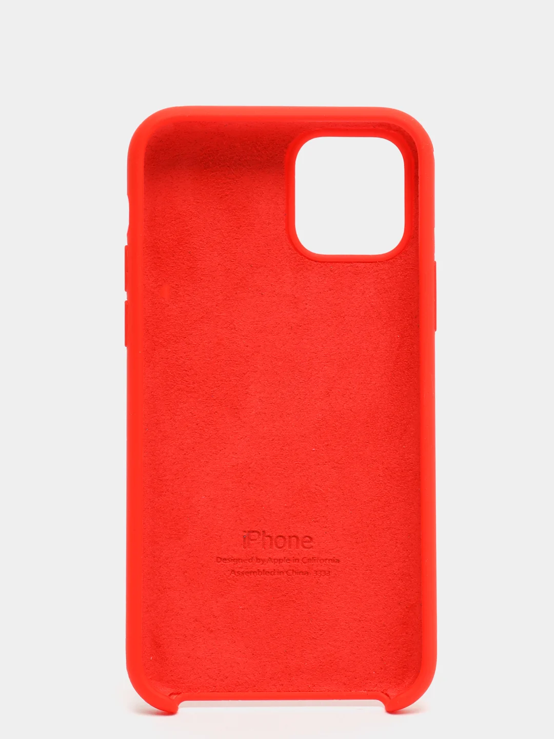 Красный чехол для IPhone 11, 11 pro, 12 / 12 pro, силиконовый