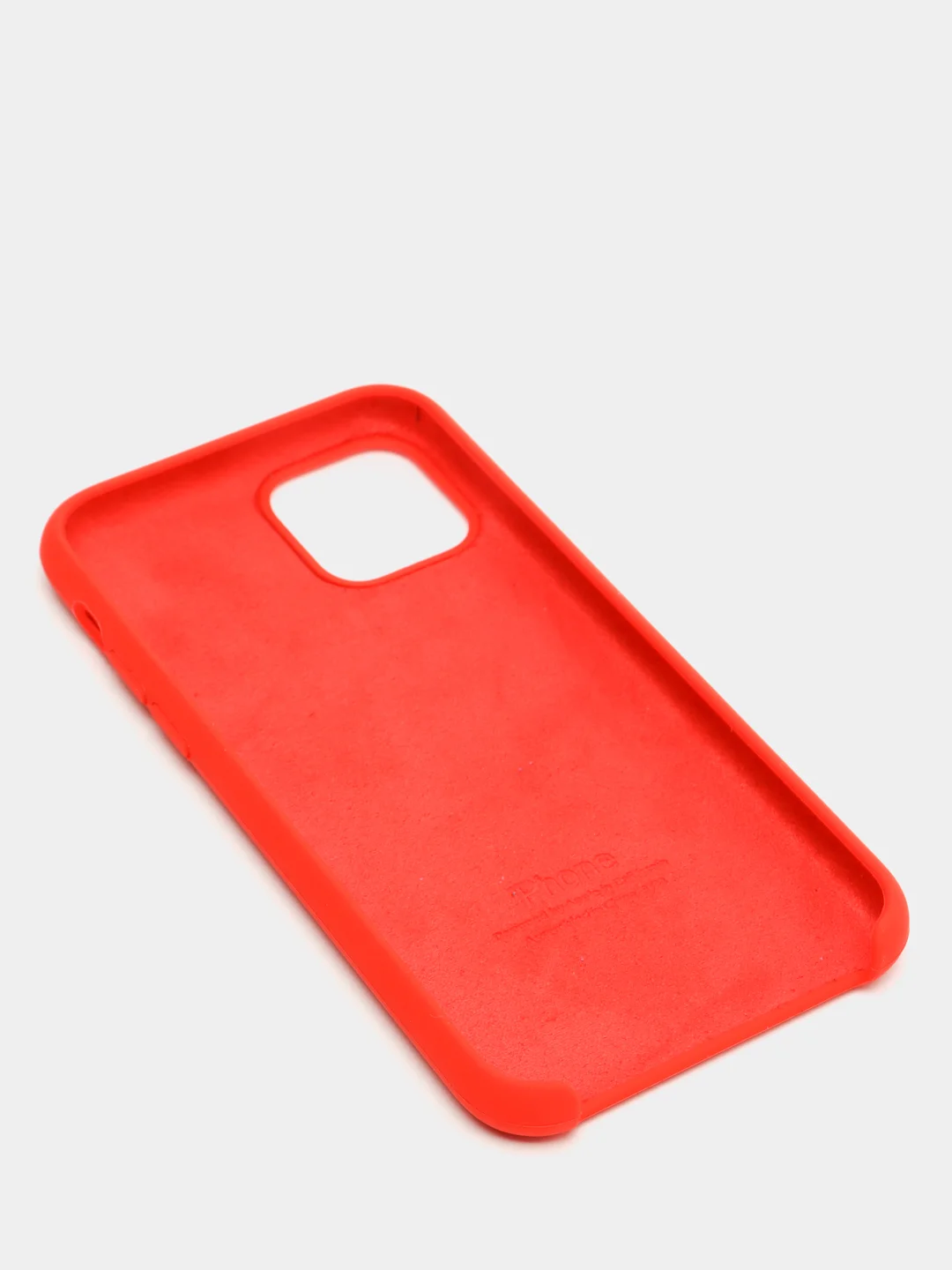 Красный чехол для IPhone 11, 11 pro, 12 / 12 pro, силиконовый