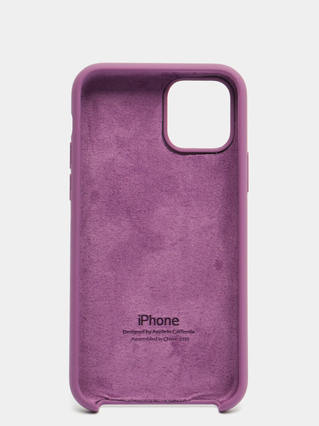Фиолетовый чехол для IPhone 11, 11 pro, 12 / 12 pro, силиконовый