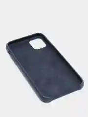 Синий меланж чехол для IPhone 11, 11 pro, 12 / 12 pro, силиконовый