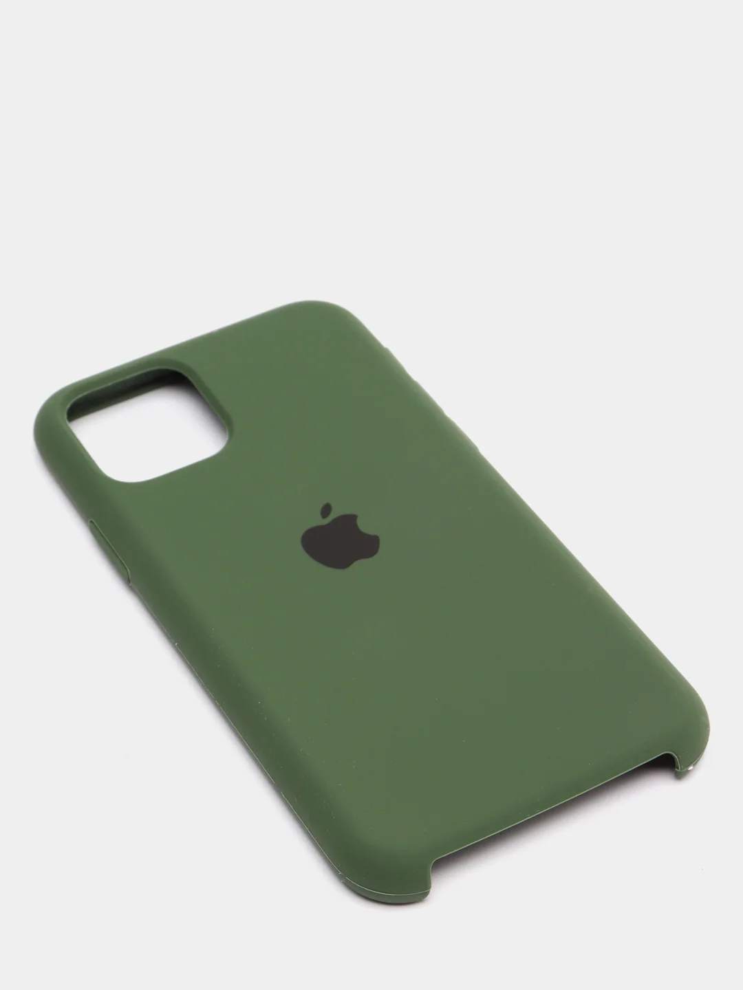 Тёмно-зелёный чехол для IPhone 11, 11 pro, 12 / 12 pro, силиконовый