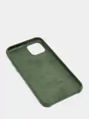 Тёмно-зелёный чехол для IPhone 11, 11 pro, 12 / 12 pro, силиконовый