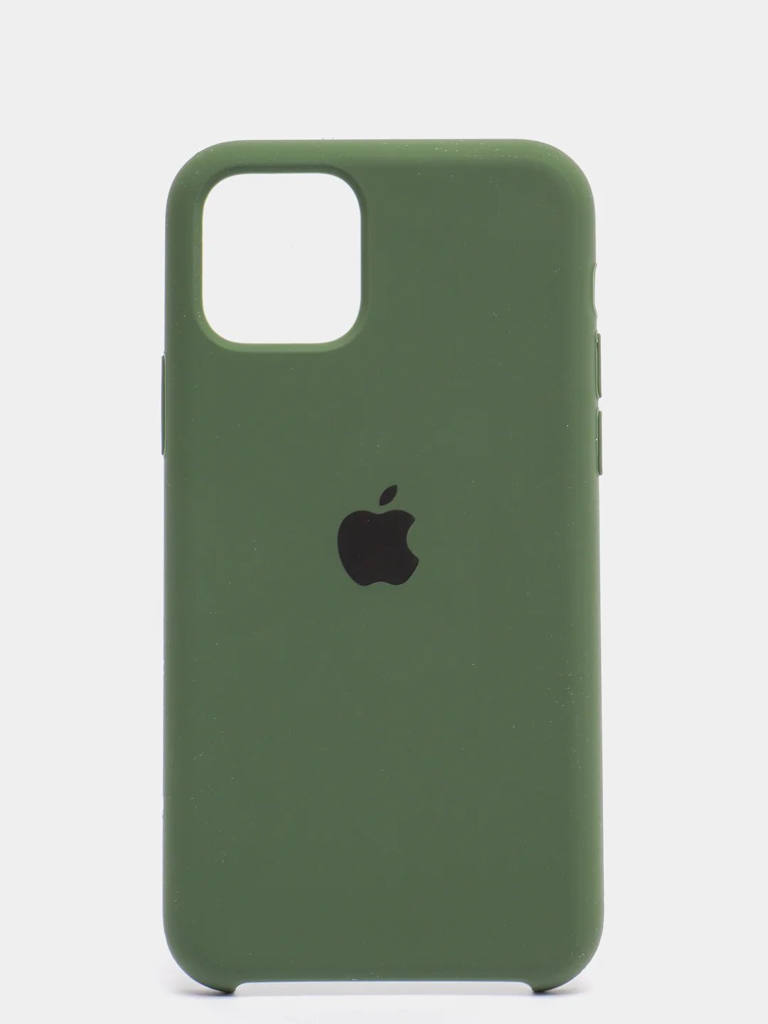 Тёмно-зелёный чехол для IPhone 11, 11 pro, 12 / 12 pro, силиконовый