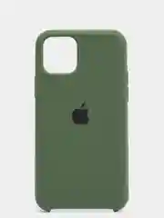 Тёмно-зелёный чехол для IPhone 11, 11 pro, 12 / 12 pro, силиконовый
