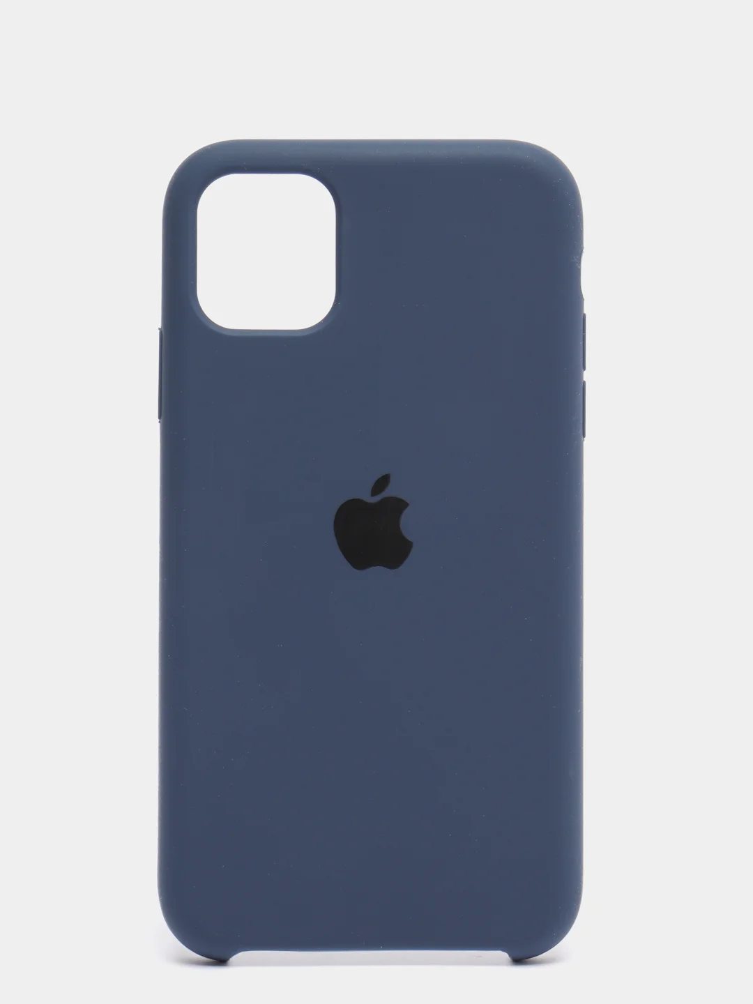 Синий меланж чехол для IPhone 11, 11 pro, 12 / 12 pro, силиконовый