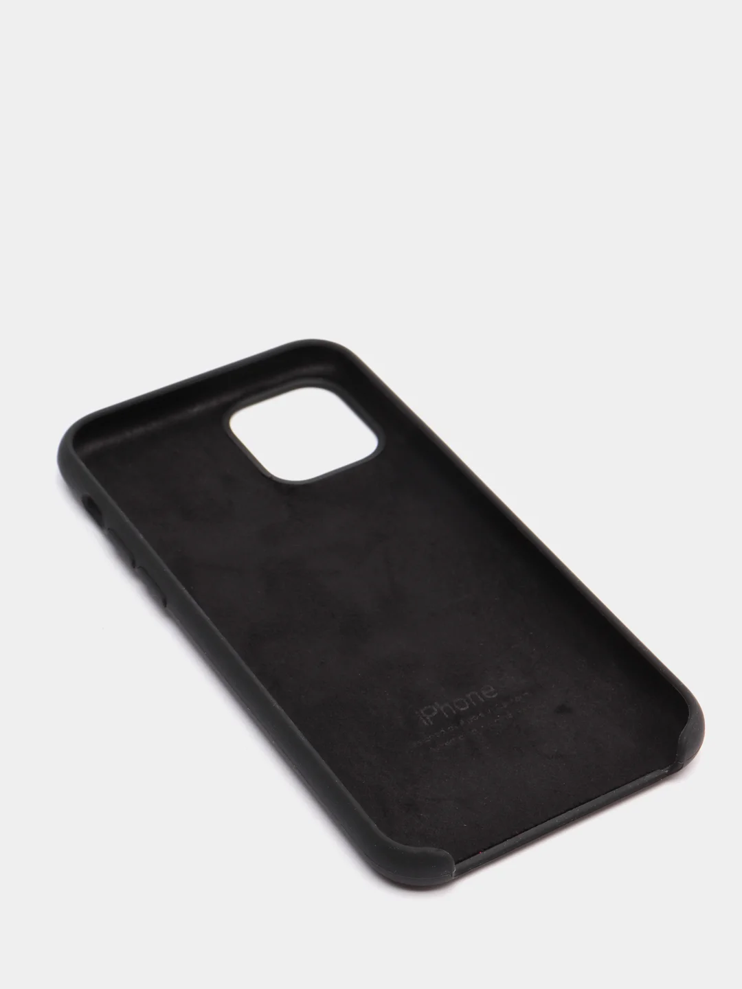 Черный чехол для IPhone 11, 11 pro, 12 / 12 pro, силиконовый