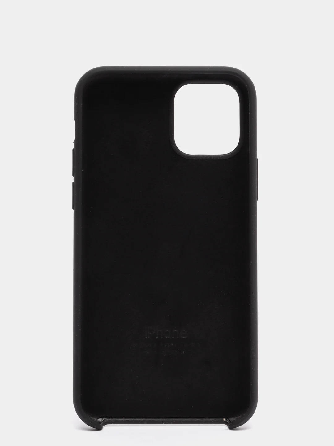 Черный чехол для IPhone 11, 11 pro, 12 / 12 pro, силиконовый