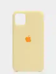 Светло-жёлтый чехол для IPhone 11, 11 pro, 12 / 12 pro, силиконовый