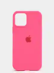 Тёмно-розовый чехол для IPhone 11, 11 pro, 12 / 12 pro, силиконовый