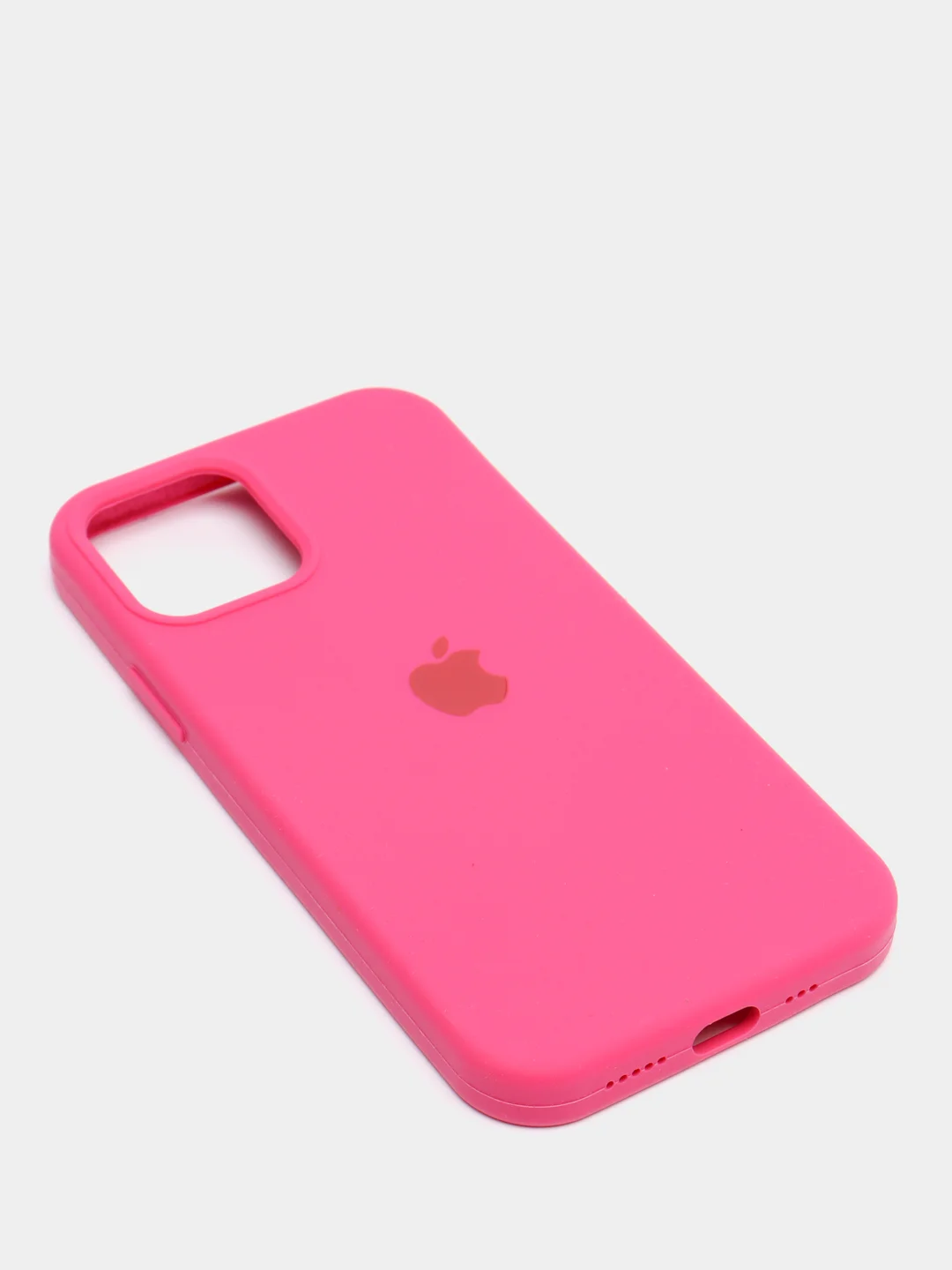 Тёмно-розовый чехол для IPhone 11, 11 pro, 12 / 12 pro, силиконовый