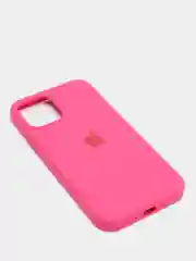 Тёмно-розовый чехол для IPhone 11, 11 pro, 12 / 12 pro, силиконовый