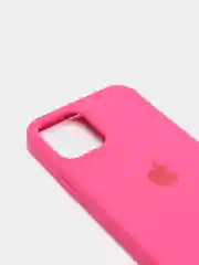 Тёмно-розовый чехол для IPhone 11, 11 pro, 12 / 12 pro, силиконовый