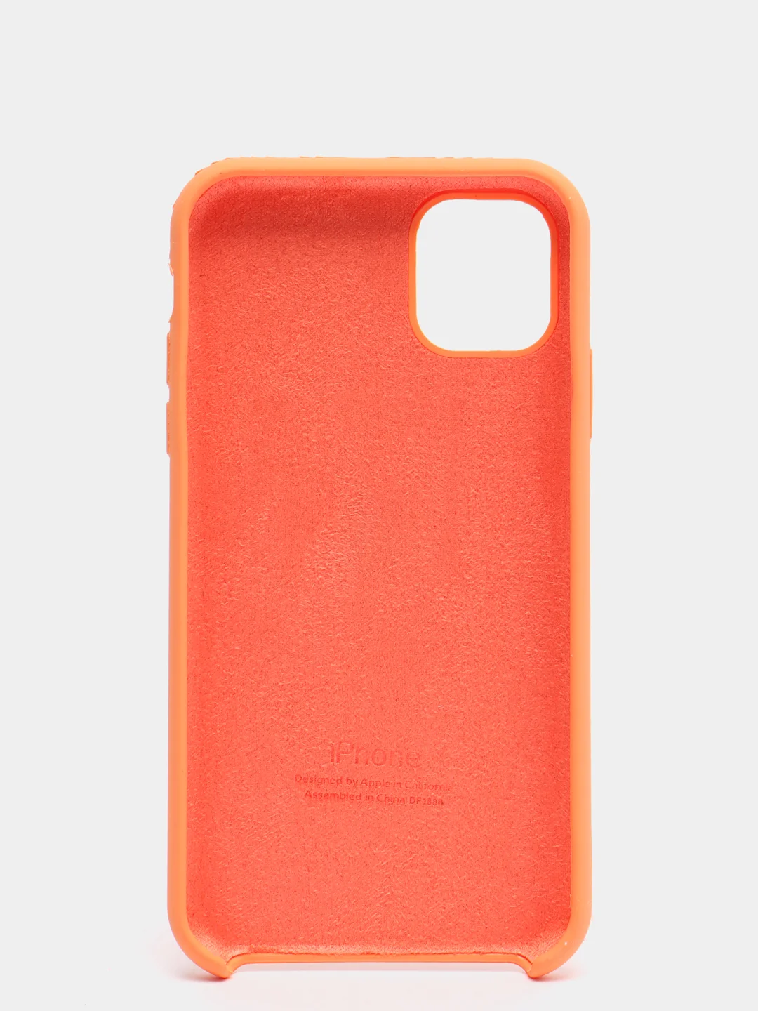 Оранжевый чехол для IPhone 11, 11 pro, 12 / 12 pro, силиконовый