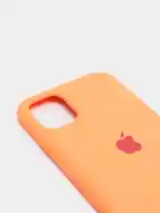 Оранжевый чехол для IPhone 11, 11 pro, 12 / 12 pro, силиконовый